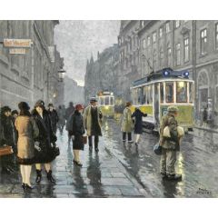 Bredgade, Copenhagen Painting Reproduction
