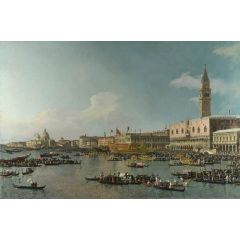 Venice: The Basin of San Marco on Ascension Day Painting Reproduction