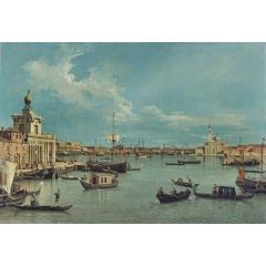 Venice: The Bacino di San Marco from the Canale della Giudecca Painting Reproduction