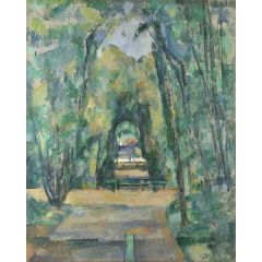 Avenue at Chantilly Painting Reproduction