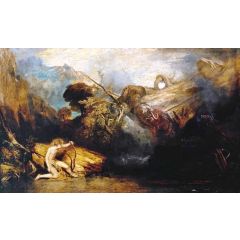 Apollo and Python Painting Reproduction
