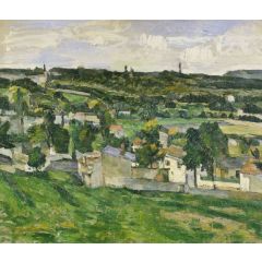 Near Auvers-sur-Oise Painting Reproduction