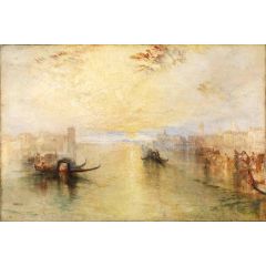St Benedetto, Looking towards Fusina Painting Reproduction