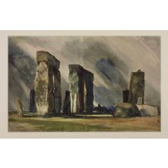 Stonehenge Painting Reproduction