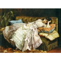 Dolce far niente Painting Reproduction