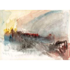 The Burning of the Houses of Parliament Painting Reproduction
