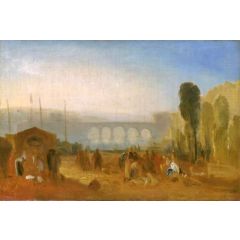 Dieppe, The Port from the Quai Henri IV Painting Reproduction