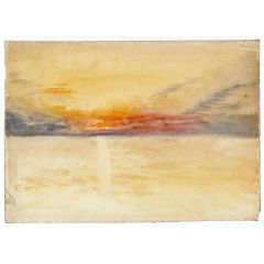 A Sunset Sky Painting Reproduction