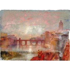 Mézières, with the Pont de Pierre and Church of Notre-Dame Painting Reproduction