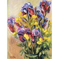 Bouquet of Lilies Painting Reproduction