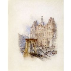 Paris, H?tel de Ville Painting Reproduction