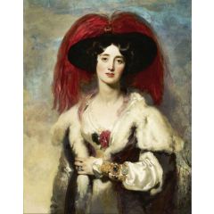 Julia, Lady Peel Painting Reproduction