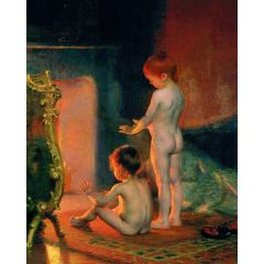 After the Bath Painting Reproduction