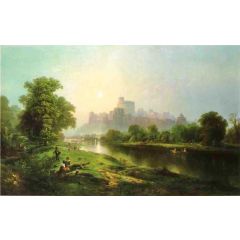 Windsor Castle Painting Reproduction