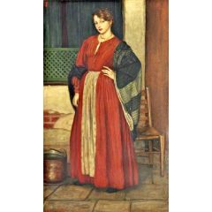 A Venetian Water Carrier Painting Reproduction