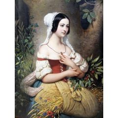 The Gleaner Painting Reproduction