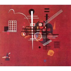 Dull Red Painting Reproduction