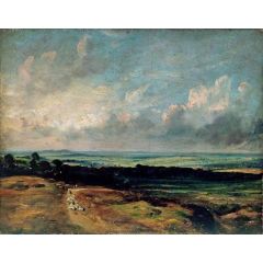 Hampstead Heath, Harrow in the Distance Painting Reproduction