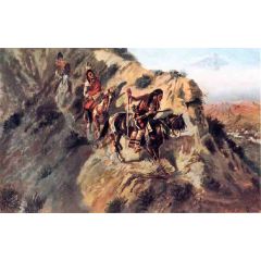 Scouting the Enemy Painting Reproduction