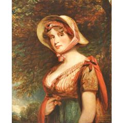 Lady Louisa Tollemache, Countess of Dysart (after John Hoppner) Painting Reproduction