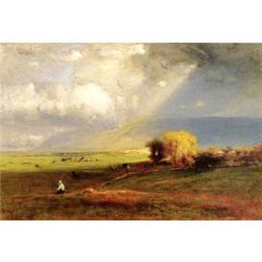 Passing Clouds(also known as Passing Shower) Painting Reproduction