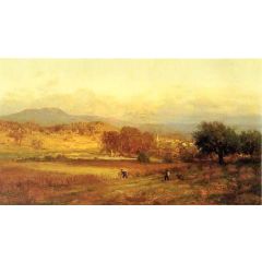 Autumn Landscape Painting Reproduction