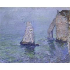 The Rock Needle and Port d’Aval, Etretat Painting Reproduction