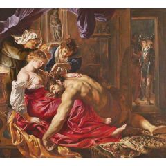 Samson and Delilah Painting Reproduction