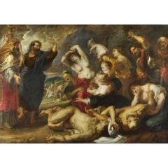 The Brazen Serpent Painting Reproduction