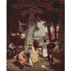 The Playground Painting Reproduction