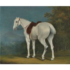 Grey Hunter Painting Reproduction