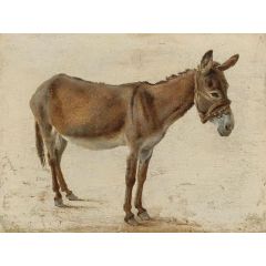 A Donkey Painting Reproduction