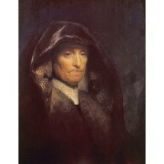 An Old Woman called "The Artist`s Mother" Painting Reproduction