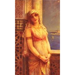 An Eastern Beauty Painting Reproduction