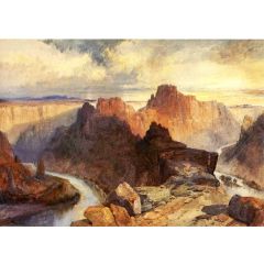 Summer, Amphitheatre, Colorado River, Utah Territory Painting Reproduction