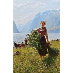 Flirtation Painting Reproduction