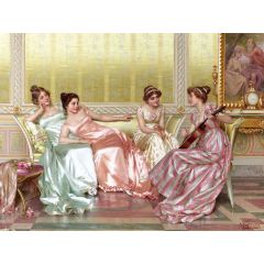 La soirée Painting Reproduction