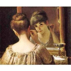 The Coquette Painting Reproduction