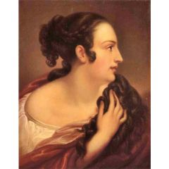 A Roman Lady Painting Reproduction