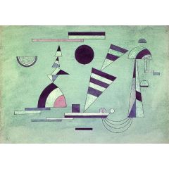 Immersed in Green Painting Reproduction