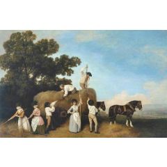 Haymakers Painting Reproduction