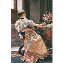 First Roses Painting Reproduction