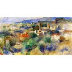 View of Cannet Painting Reproduction