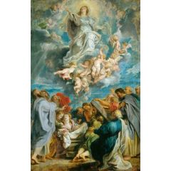 The Assumption of the Virgin Painting Reproduction
