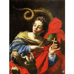 Saint Margaret Painting Reproduction