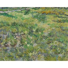 Long Grass with Butterflies Painting Reproduction