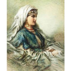Arabian Beauty Painting Reproduction