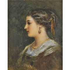 A Spanish Lady Painting Reproduction