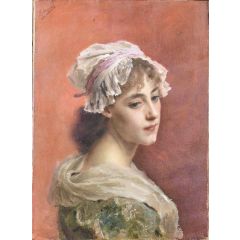 Lost in thought Painting Reproduction