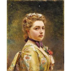 Portrait of a Lady Painting Reproduction